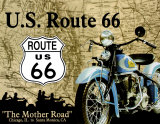 U.S. Route 66 Tin Sign
