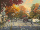 Autumn on Mackinac Limited Edition by Thomas Kinkade
