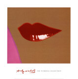 Page from Lips Book, c. 1975 Art par Andy Warhol