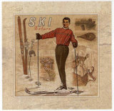 Ski Nature Posters by Bruno Pozzo