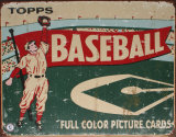 Topps Baseball 1954 Tin Sign