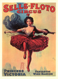 Sells Flotos Circus Masterprint