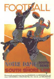 Notre Dame By South Shore Line Limited Edition by Otto Brennemann