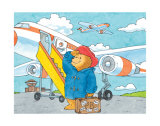 Paddington at the Airport  Prints by Michael Bond