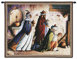 Three Kings and a Fountain Wall Tapestry by Lynn Bywaters