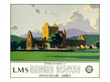 Sweetheart Abbey, LMS, 1923-1947 Giclee Print by Norman Wilkinson