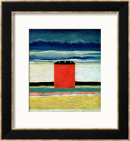 Red House, 1932 Posters par Kasimir Malevich