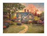 Gingerbread Cottage Limited Edition by Thomas Kinkade