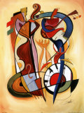 Wild Party I  Prints by Alfred Gockel