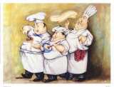 Haute Cuisine I  Poster by Tracy Flickinger