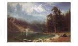 Mont Corcoran Affiche par Albert Bierstadt