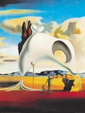 Vestiges atavique après la pluie, 1934 Affiche par Salvador Dalí