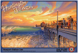 Huntington Beach  Poster by Kerne Erickson