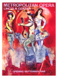 Metropolitan Opera Giclee Print by Marc Chagall
