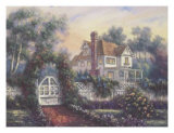 Portail du jardin Poster par Carl Valente
