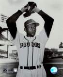 Satchel Paige - Ball in glove Photo