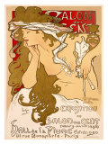 Salon des Cent, 1896 Giclee Print by Alphonse Mucha