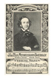 Felix Mendelssohn and Wedding March, Art Print