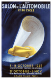 36th Salon de l'Automobile et du Cycle Giclee Print by Delpy 