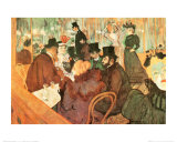 Le Moulin Rouge  Poster by Henri de Toulouse-Lautrec