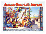 Barnum and Bailey, Cleopatra Giclee Print