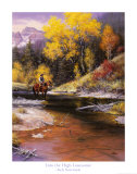 Cavalier solitaire Affiches par Jack Sorenson
