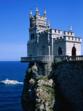 Cliff-Top Castle, Swallow's Nest (Lastochkino Gnizdo), Yalta, Ukraine Photographic Print by Jonathan Smith