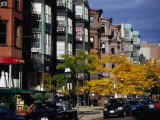 City Street, Boston, Massachusetts, USA Photographic Print by Izzet Keribar