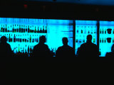 Bar at Aqua Luna, Circular Quay, Sydney, Australia Photographic Print by Greg Elms