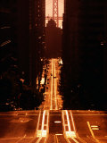 Cable Car Tracks on California Street, San Francisco, U.S.A. Photographic Print by Thomas Winz