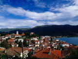 Town Next to Ohrid Lake, Ohrid, Macedonia Photographic Print by Izzet Keribar