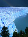 Overhead of Perito Moreno Glacier with Rainbow, Los Glaciares National Park, Argentina Photographic Print by Wes Walker