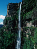 Bridal Veil Falls, Govetts Leap Lookout, Near Blackheath Blue Mountains National Park, Australia Photographic Print by Ross Barnett