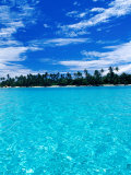 Motu (Islet) in Lagoon, French Polynesia Photographic Print by Jean-Bernard Carillet