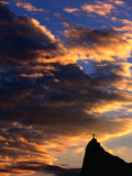 Cristo Redentor Statue, Corcovado, Rio De Janeiro, Brazil Photographic Print by John Pennock