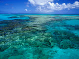 Devil's Backbone, a Ragged Shallow Reef That Borders the Northern End of Eleuthera, Bahamas Photographic Print by Michael Lawrence