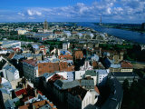Cityscape from St. Peter's Church, Riga, Latvia, Photographic Print by Jane Sweeney