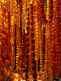 Amber Beads at Grand Bazaar (Kapali Carsi), Istanbul, Turkey Photographic Print by Izzet Keribar