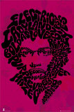 Jimi Hendrix- Song Titles  Print