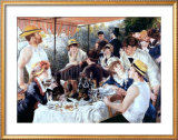 Le déjeuner des canotiers, vers 1881 Affiches par Pierre-Auguste Renoir