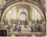 School of Athens Stretched Canvas Print by Raphael 