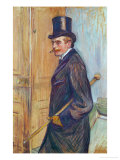 Louis Pascal, a Cousin of the Painter, 1893 Estampe par Henri de Toulouse-Lautrec