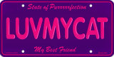 LUVMYCAT Tin Sign