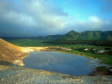 A Large Thermal Lake in the Collapsed Golovnino Volcano, Kurilsky Zapovednik, Russia Photographic Print by Igor Shpilenok