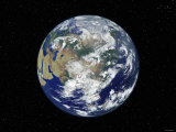 Asia from Space Poster