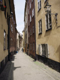 Narrow Street in Gamla Stan, Old Town, Stockholm, Sweden, Scandinavia Photographic Print by Richard Ashworth
