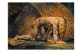 Nabuchodonosor Affiche par William Blake