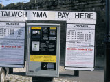 Bilingual Sign, Welsh-English, Wales, United Kingdom Photographic Print by Nelly Boyd