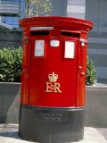 Red Post Box, London, England, United Kingdom Photographic Print by Nelly Boyd
