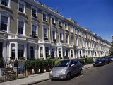 Terraced Housing in Street in Chelsea, Sw3, London, England, United Kingdom Photographic Print by Nelly Boyd